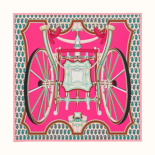 カレ 90 《四輪馬車の車輪》 | Hermès - エルメス-公式サイト